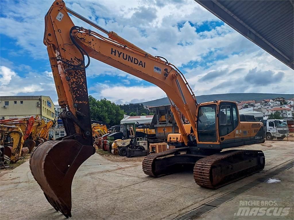 Hyundai R330LC-9 Pásová rýpadla