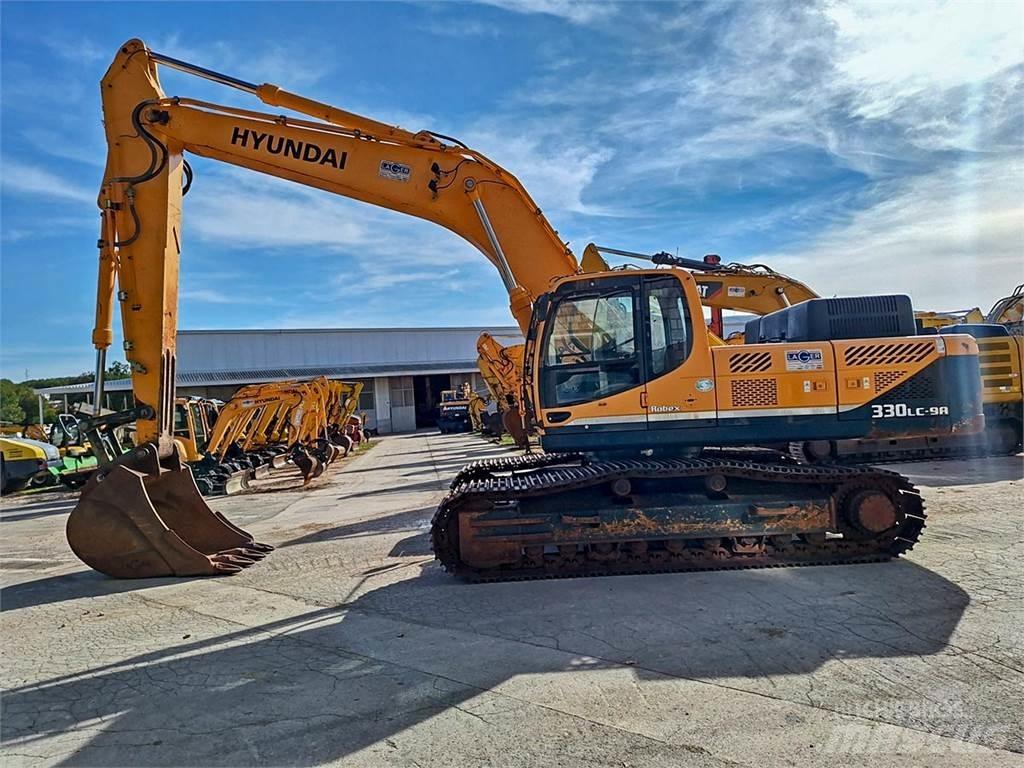 Hyundai R330LC-9A Pásová rýpadla