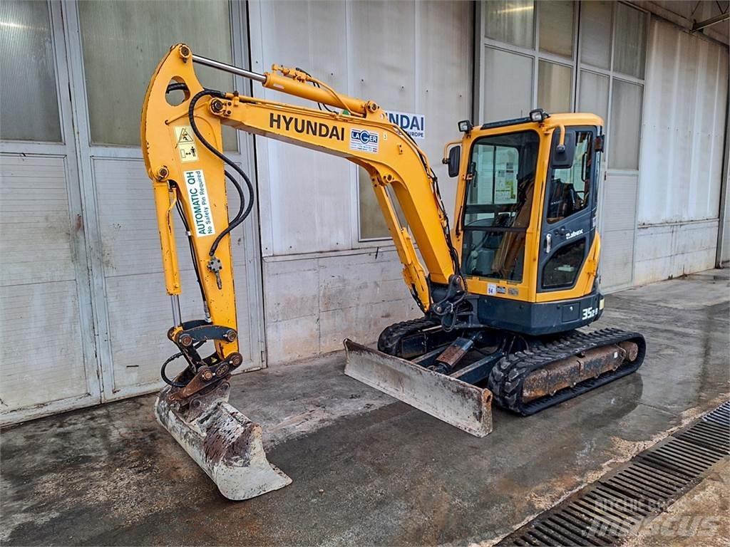 Hyundai R35Z-9 Mini rýpadla < 7t