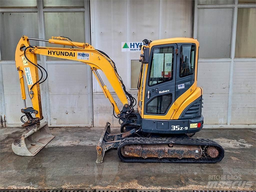 Hyundai R35Z-9 Mini rýpadla < 7t