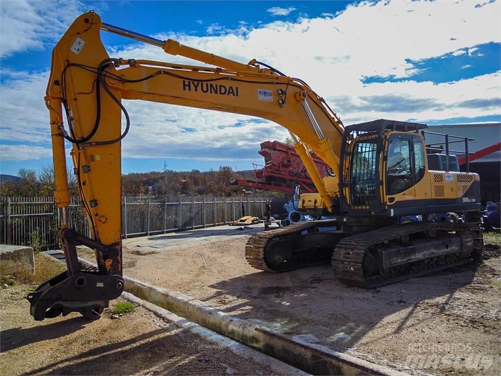 Hyundai R380LC-9A Pásová rýpadla
