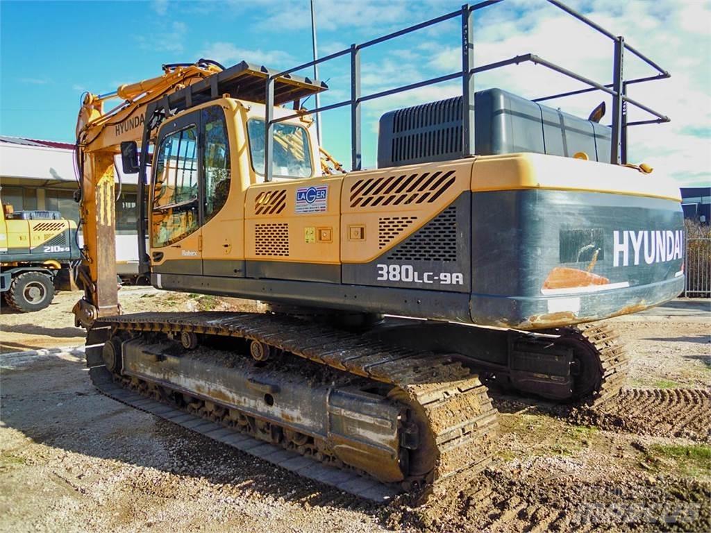 Hyundai R380LC-9A Pásová rýpadla