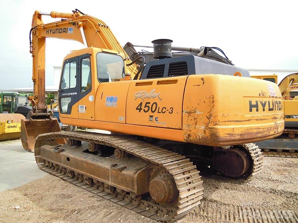 Hyundai R450LC-3 Pásová rýpadla