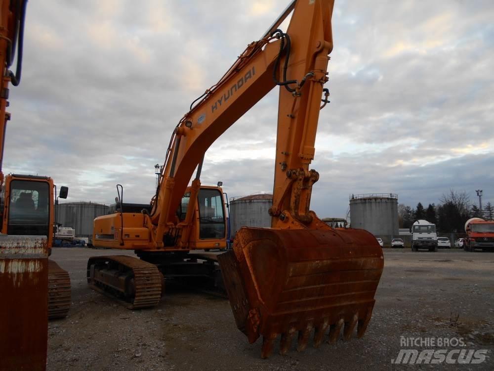Hyundai R450LC-7 Pásová rýpadla