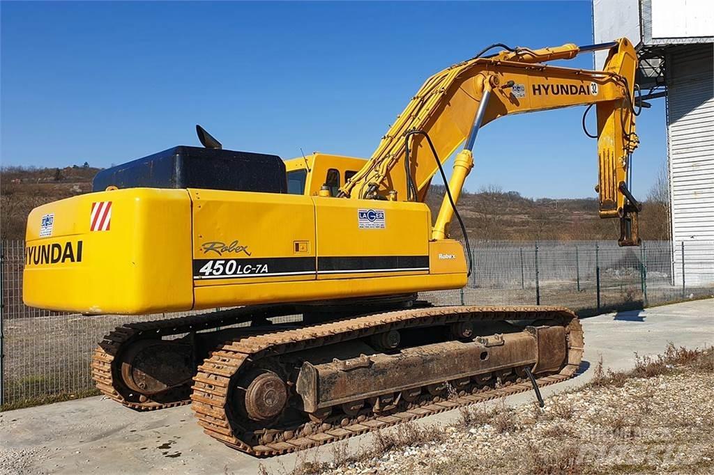 Hyundai R450LC-7A Pásová rýpadla