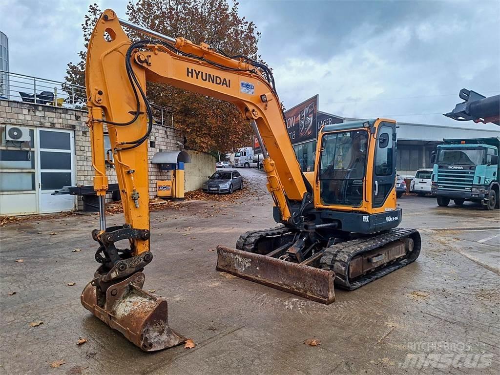 Hyundai R80CR-9A Mini rýpadla < 7t