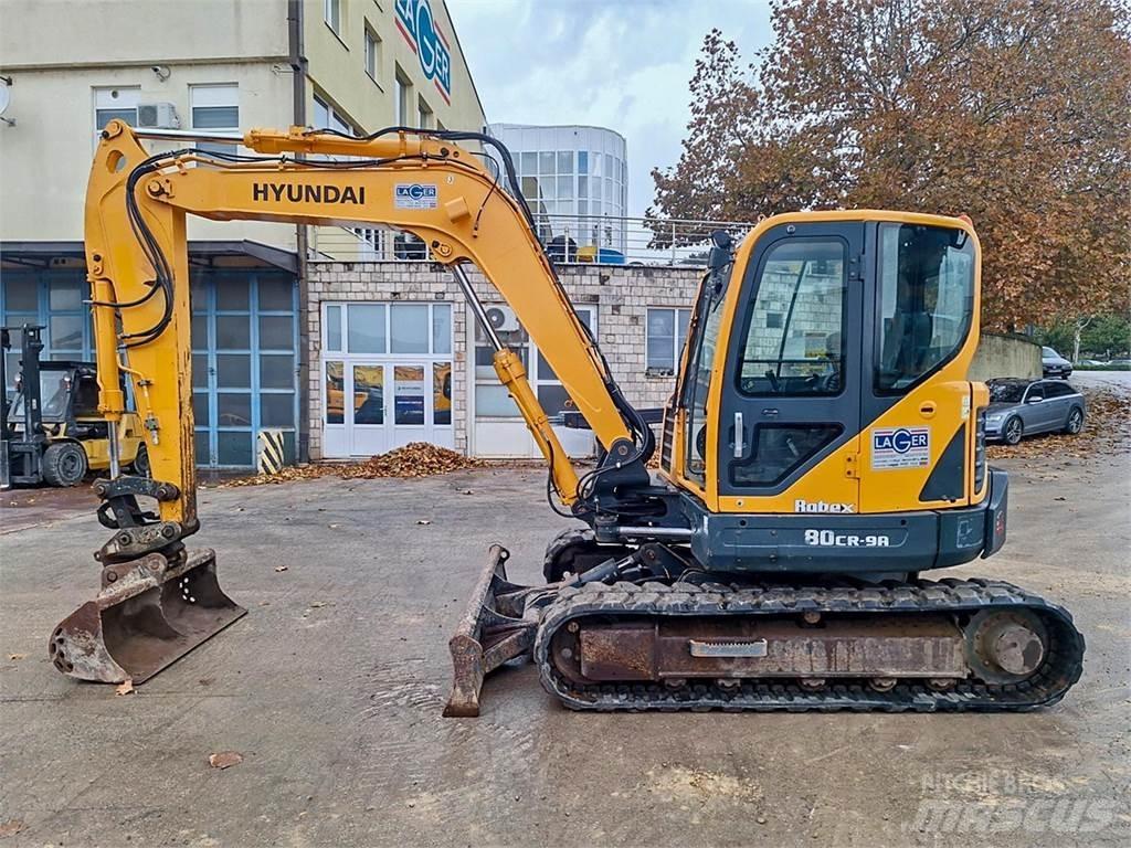 Hyundai R80CR-9A Mini rýpadla < 7t