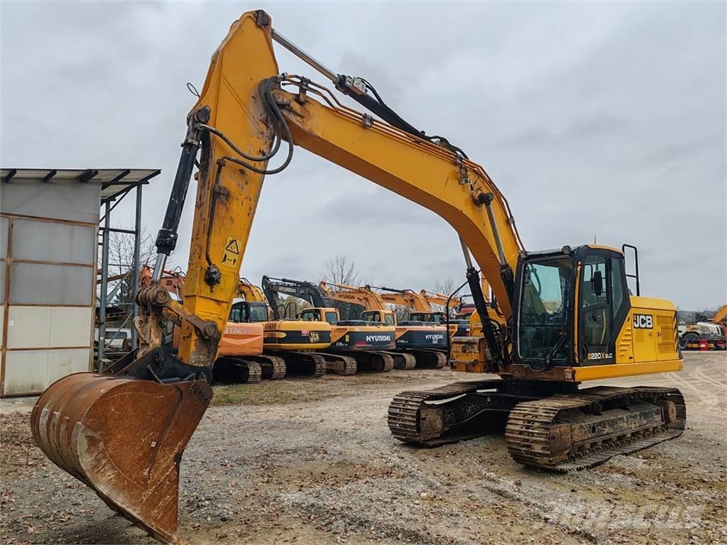 JCB 220 X SLC Pásová rýpadla
