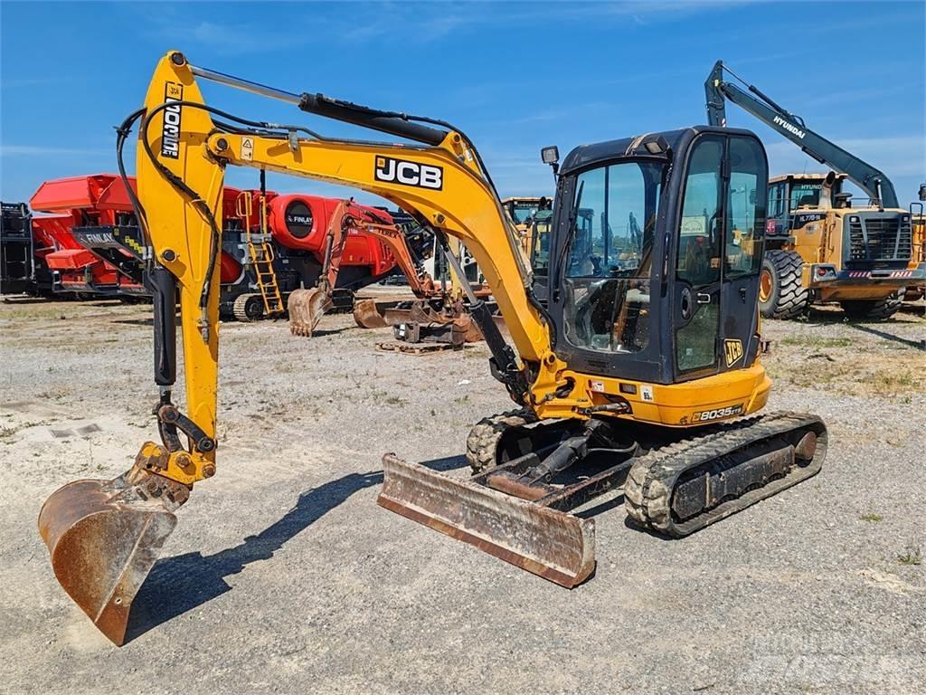JCB 8035 ZTS Mini rýpadla < 7t