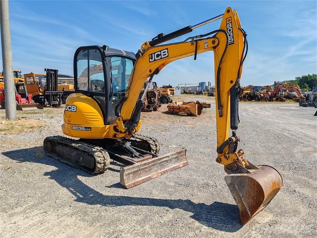 JCB 8035 ZTS Mini rýpadla < 7t