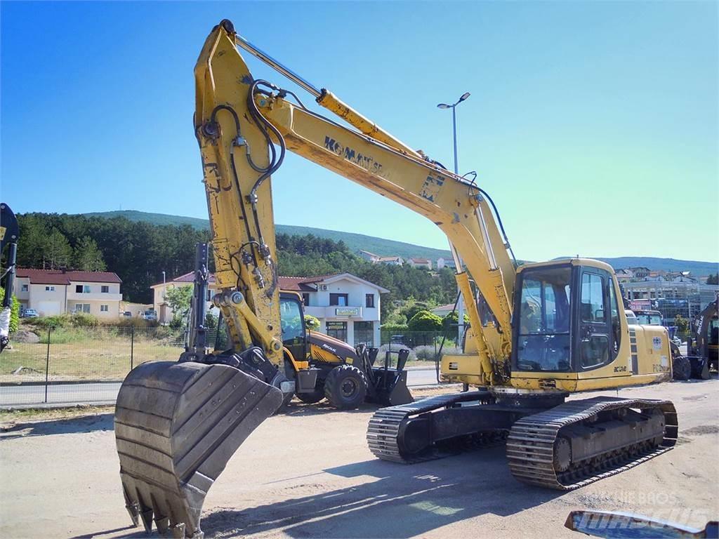 Komatsu PC210LC-6K Pásová rýpadla