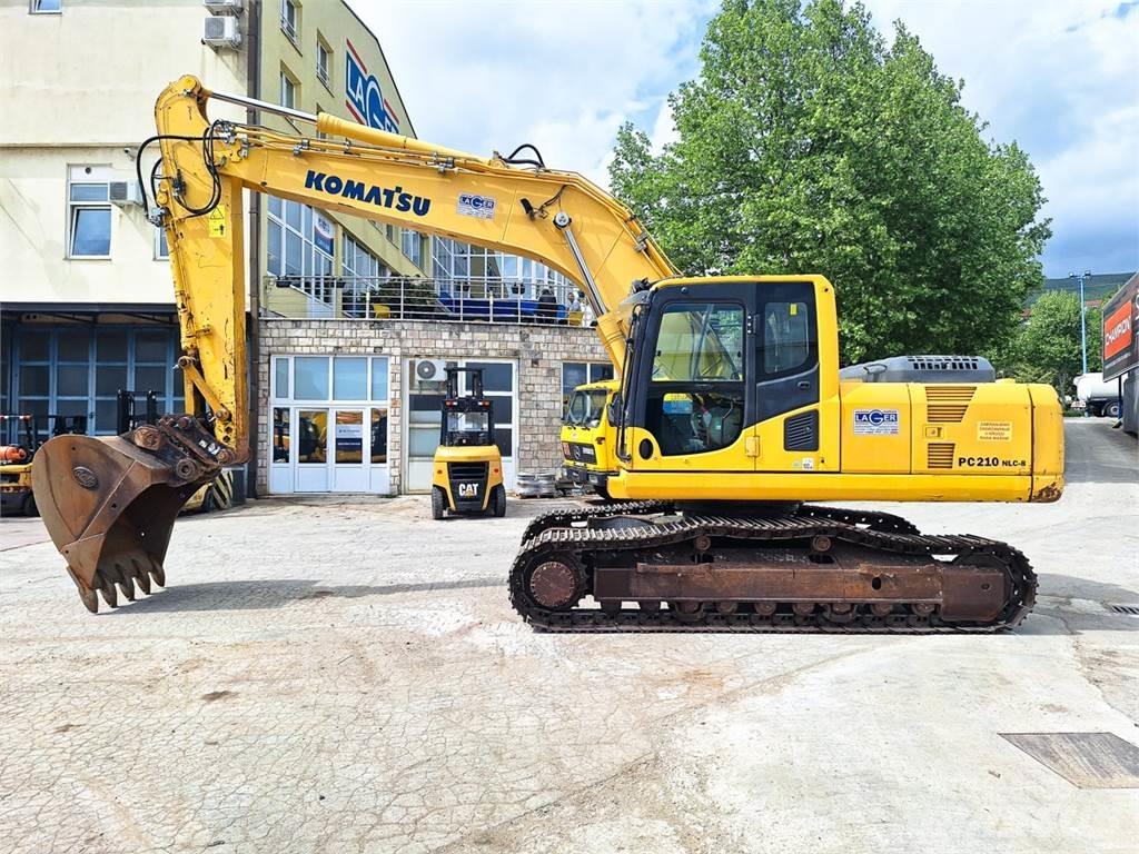 Komatsu PC210NLC-8 Pásová rýpadla