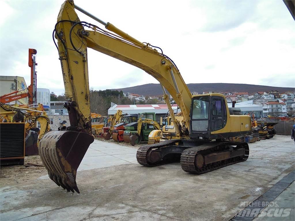 Komatsu PC340 Pásová rýpadla