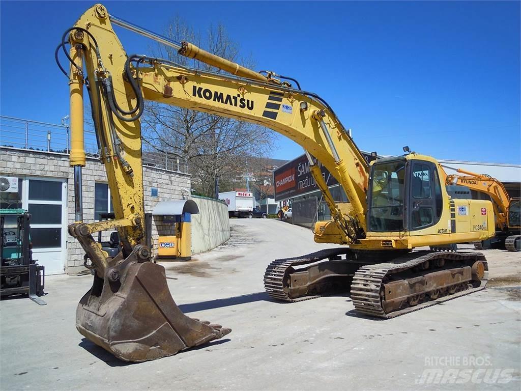 Komatsu PC340NLC-6K Pásová rýpadla