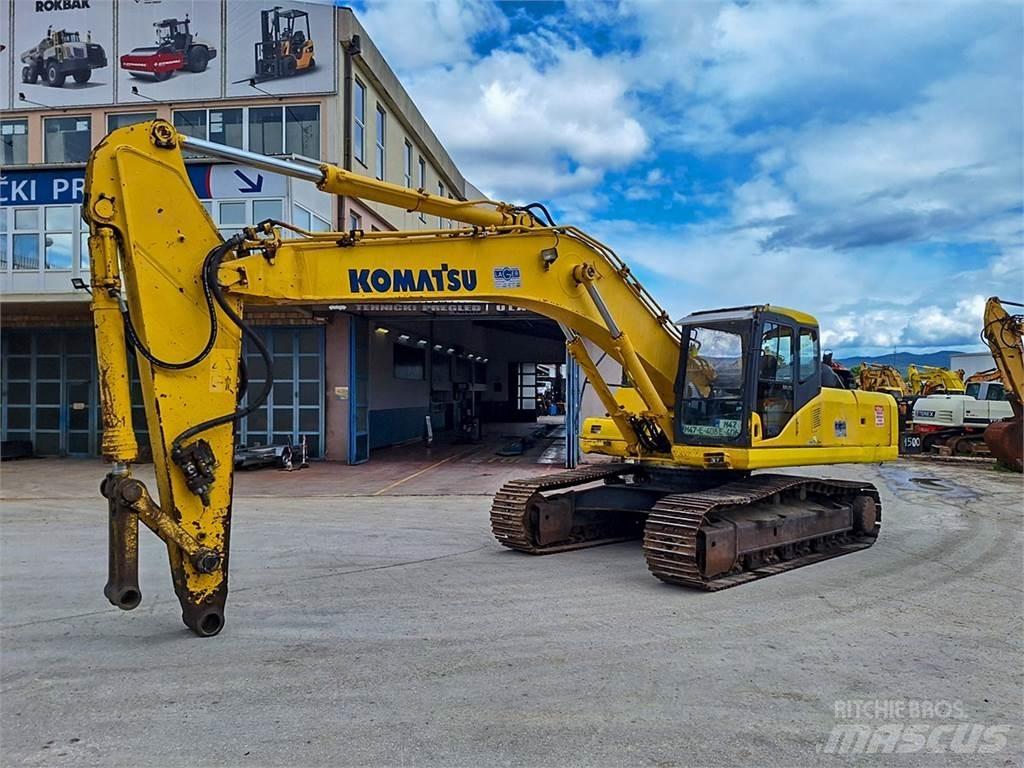 Komatsu PC340NLC-7K Pásová rýpadla