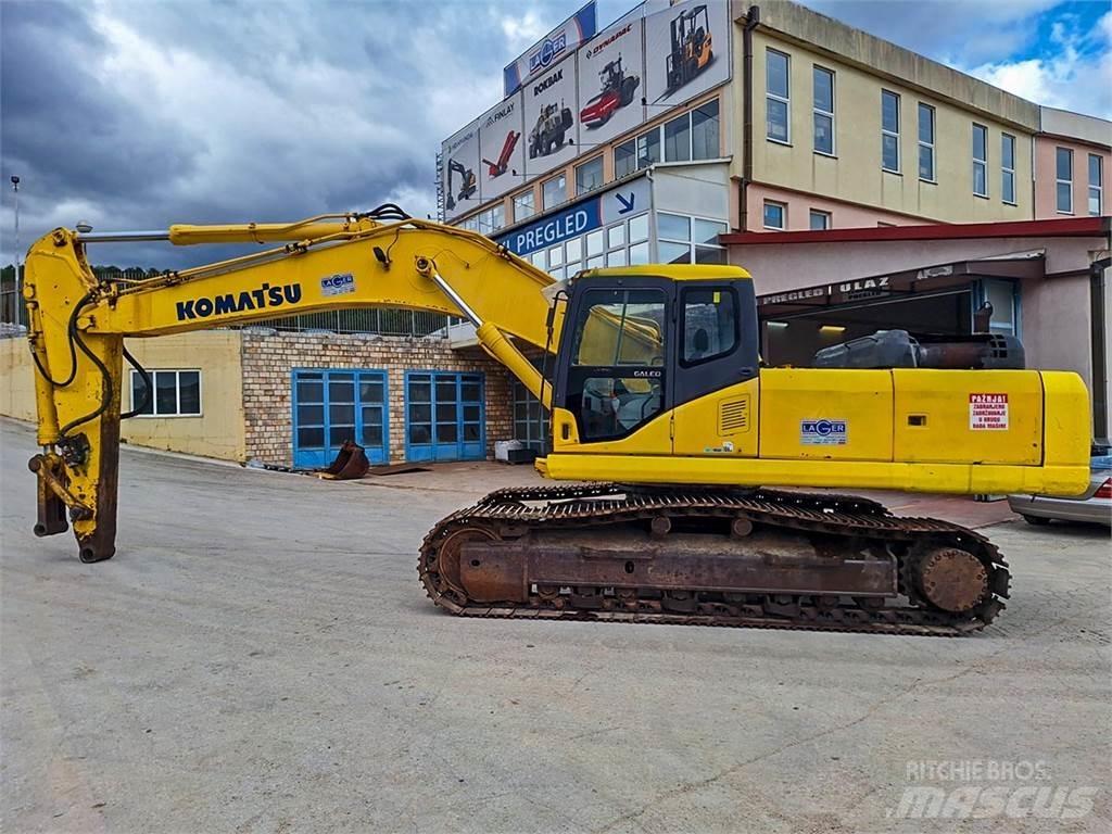 Komatsu PC340NLC-7K Pásová rýpadla