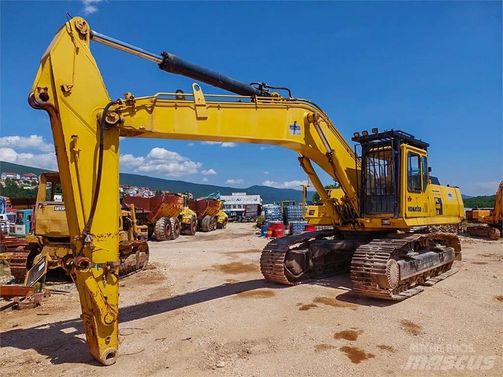 Komatsu PC400LC Pásová rýpadla