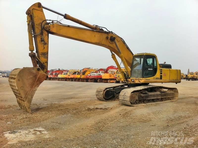 Komatsu PC450LC-6 Pásová rýpadla
