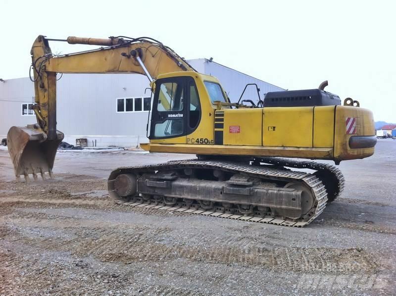 Komatsu PC450LC-6 Pásová rýpadla