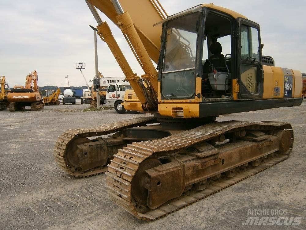 Komatsu PC450LC-7K Pásová rýpadla