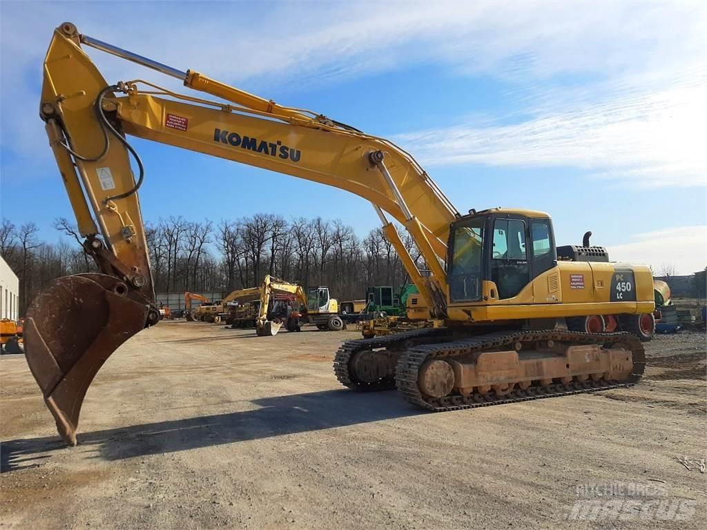Komatsu PC450LC-7K Pásová rýpadla