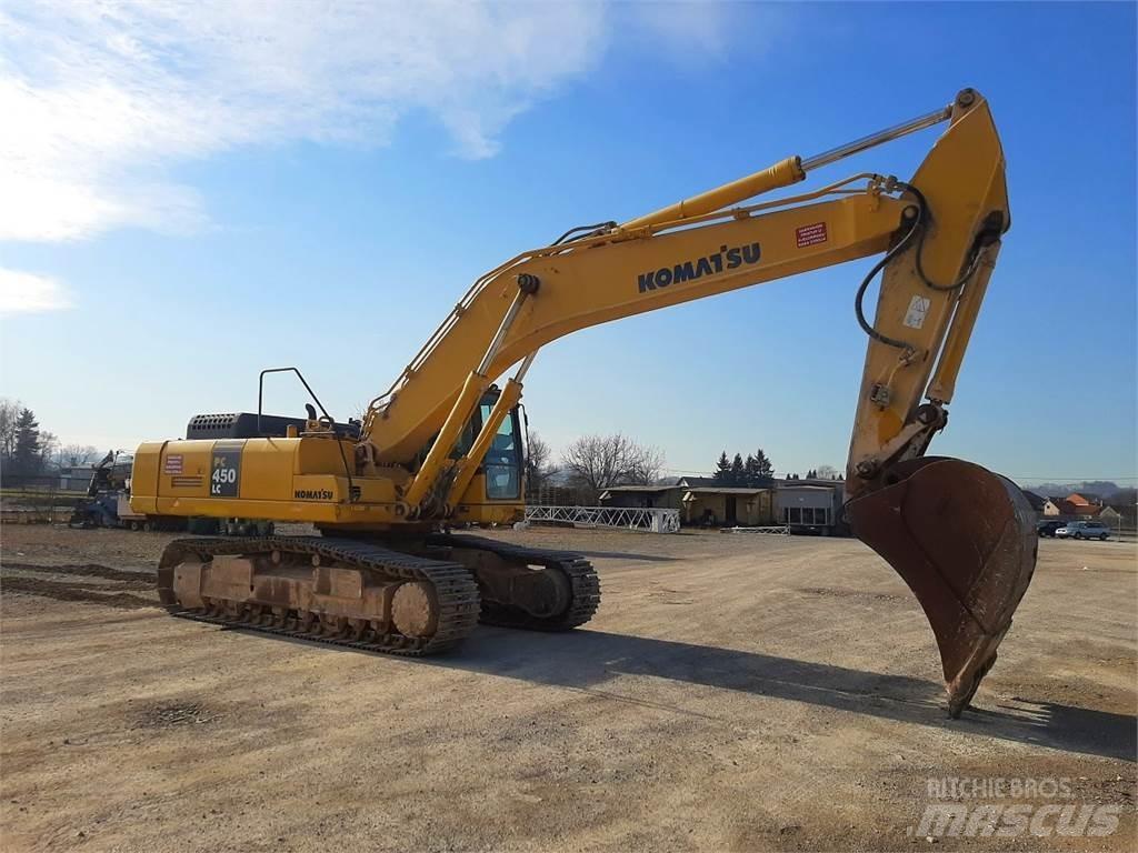 Komatsu PC450LC-7K Pásová rýpadla