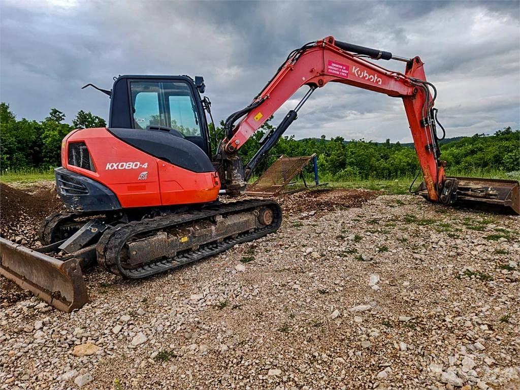 Kubota KX080-4 Mini rýpadla < 7t