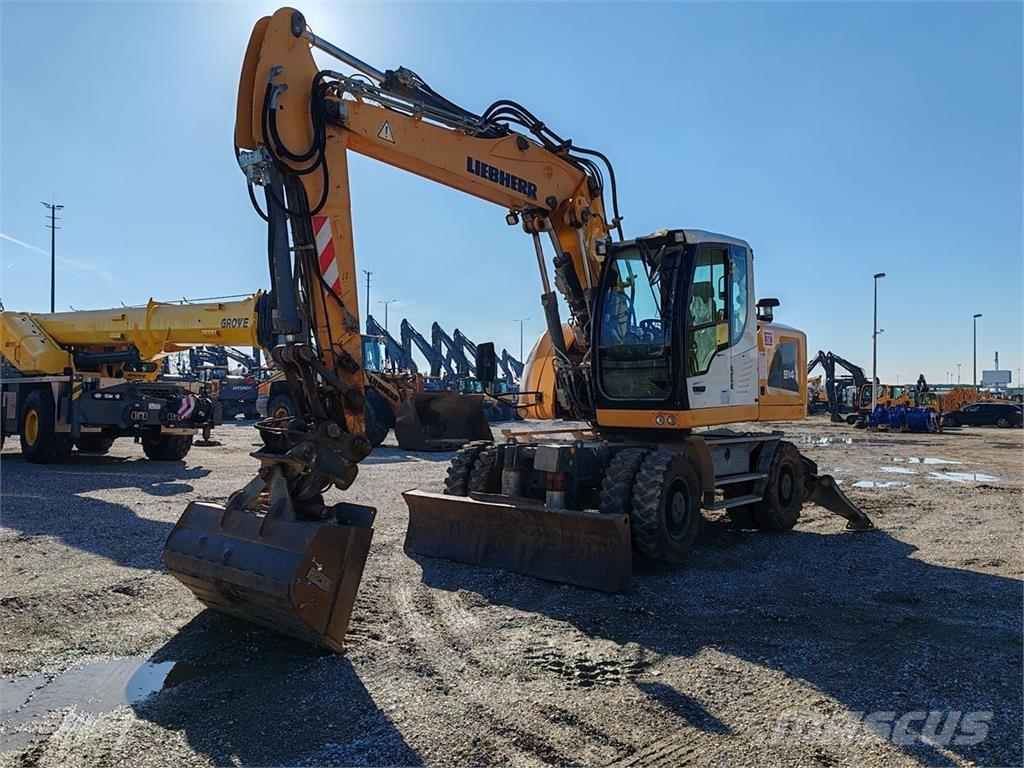 Liebherr A 914 Litronic Kolová rýpadla