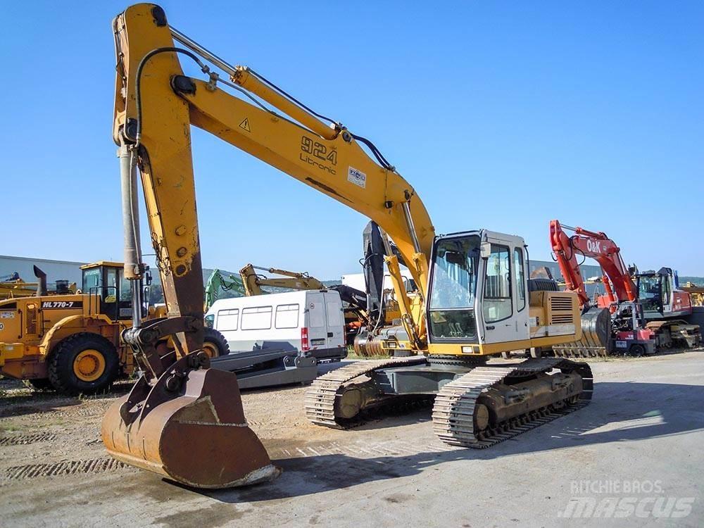 Liebherr R924B HDSL Pásová rýpadla