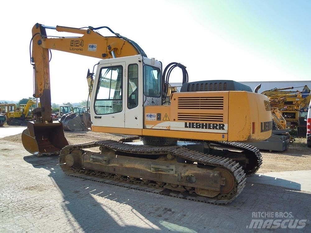 Liebherr R924B HDSL Pásová rýpadla