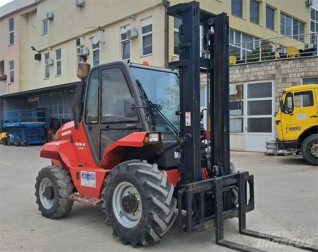 Manitou M26 - 4 Dieselové vozíky