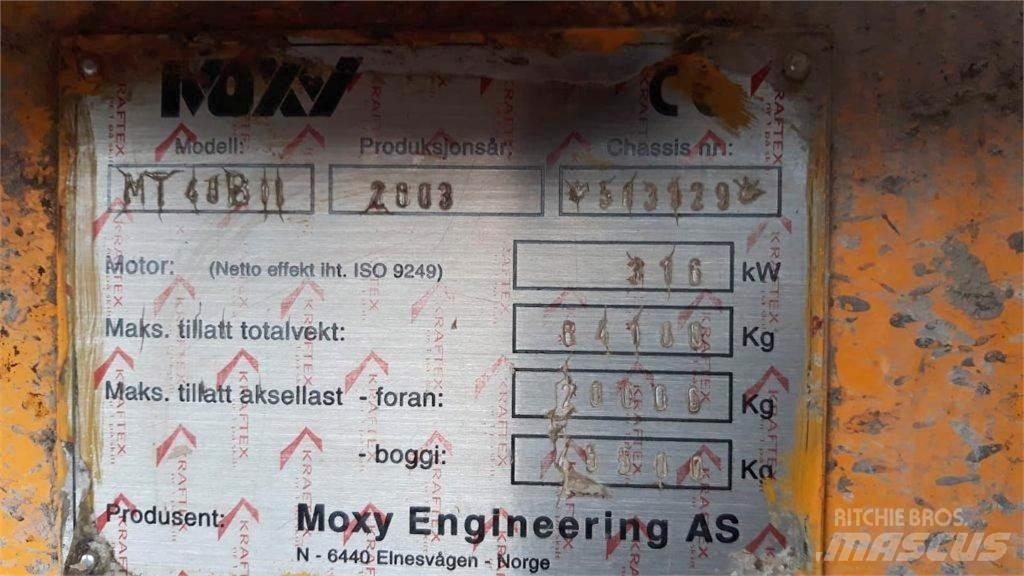 Moxy MT 40B Kloubové dempry