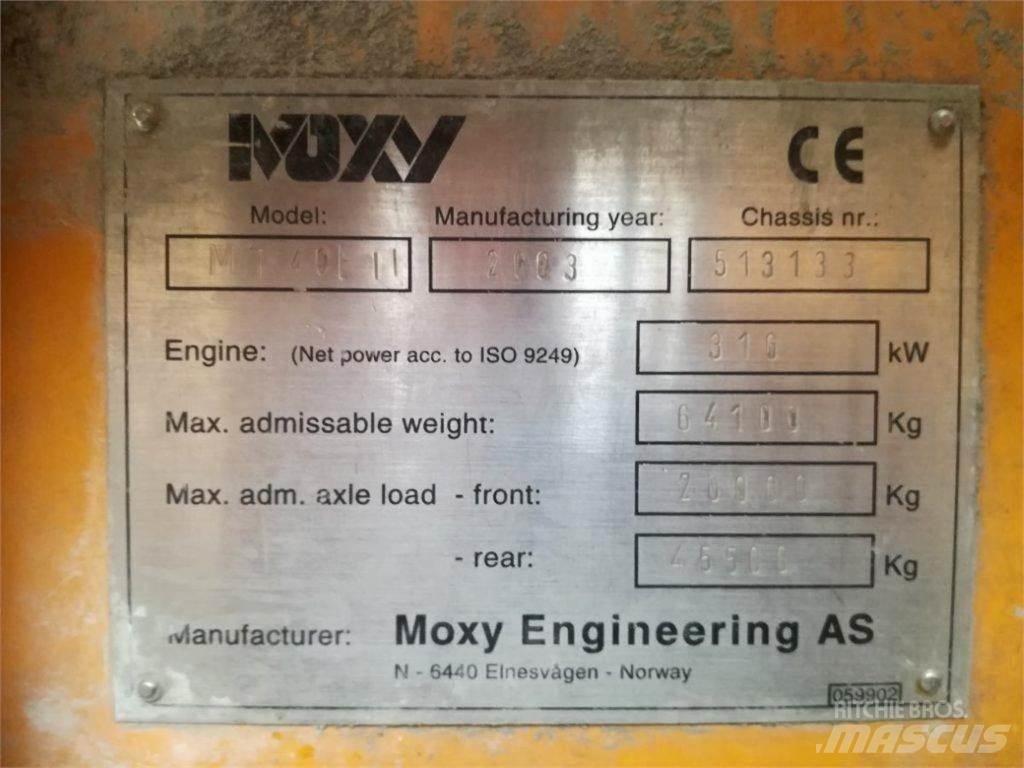 Moxy MT 40B Kloubové dempry
