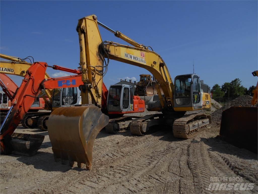 New Holland E 305EL Pásová rýpadla