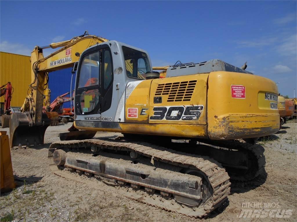 New Holland E 305EL Pásová rýpadla