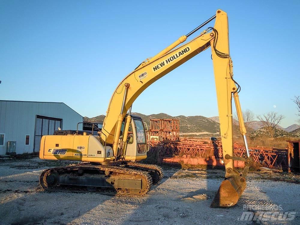 New Holland E215 Pásová rýpadla
