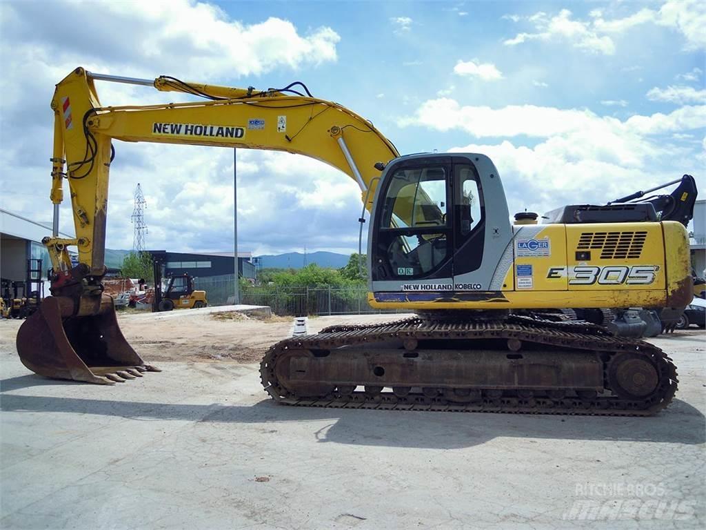 New Holland E305 Pásová rýpadla