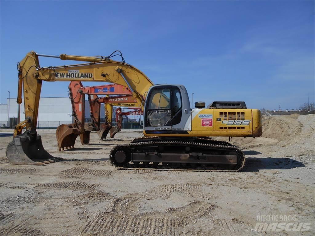 New Holland E385EL Pásová rýpadla