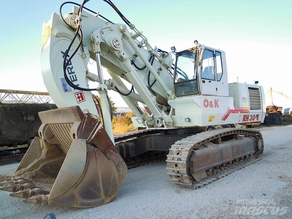 Terex O&K RH30-E Pásová rýpadla