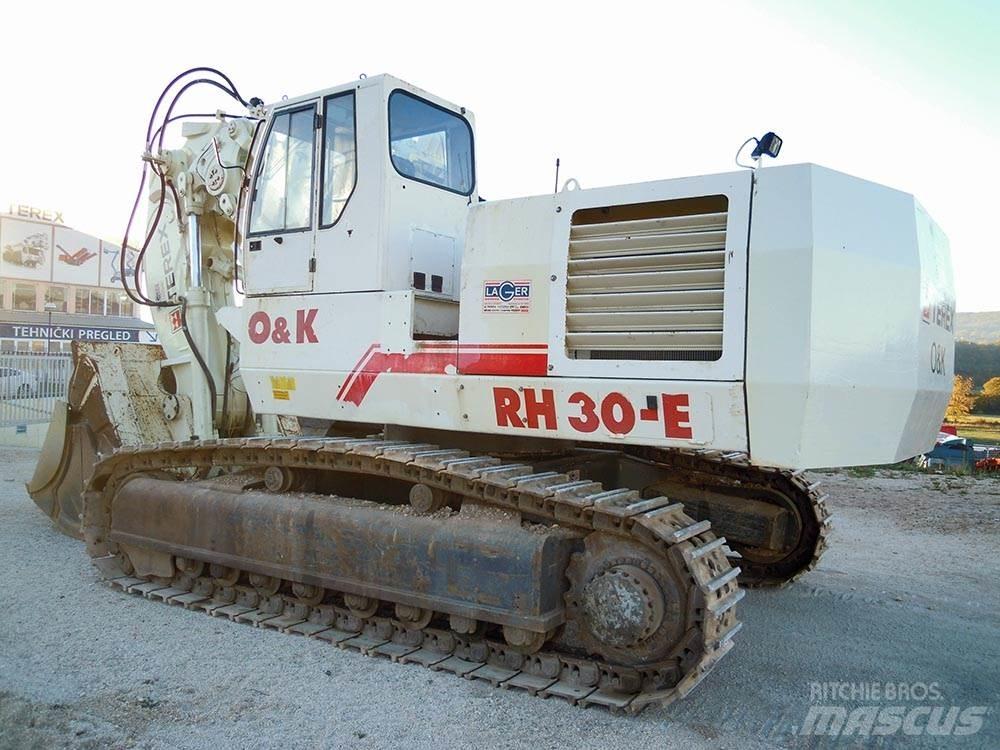 Terex O&K RH30-E Pásová rýpadla