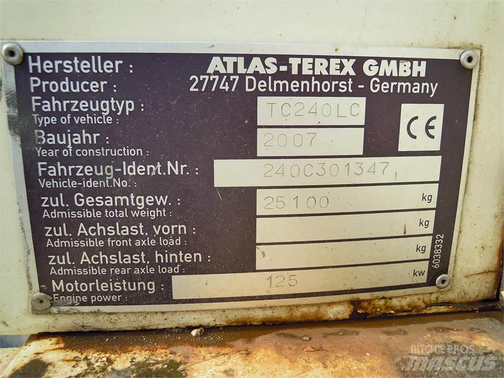Terex TC240LC Pásová rýpadla