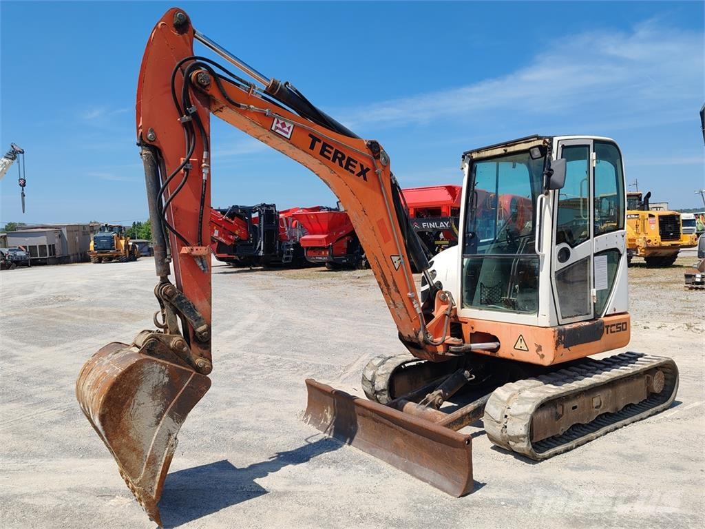 Terex TC50 Mini rýpadla < 7t