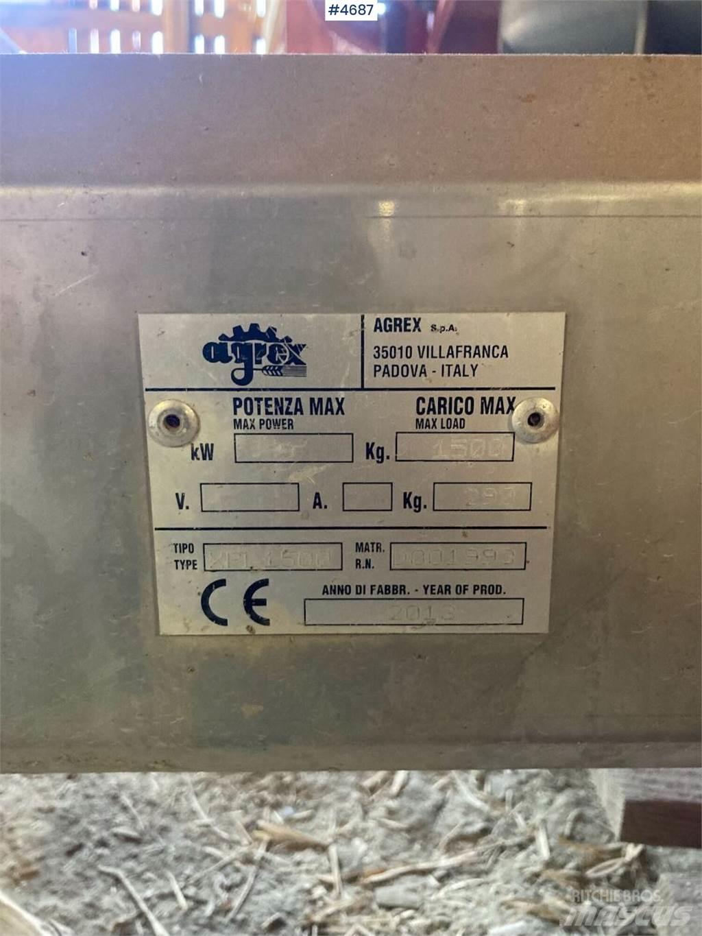 Agrex XP1 1500 Mechanické secí stroje