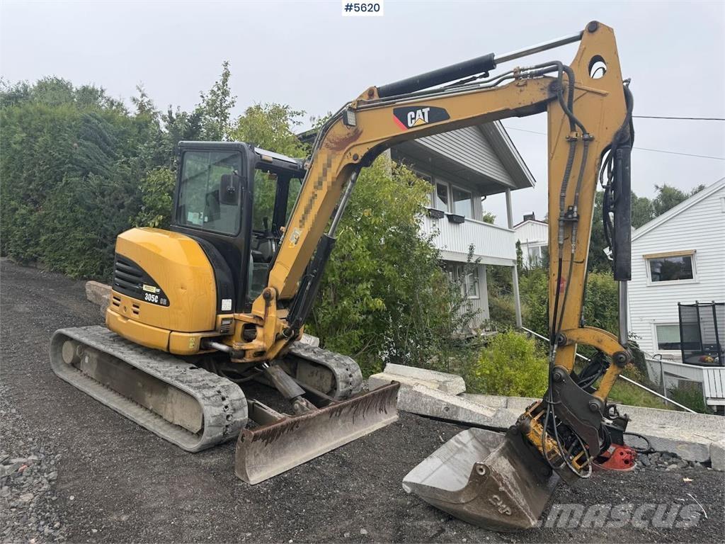 CAT 305 CR Pásová rýpadla