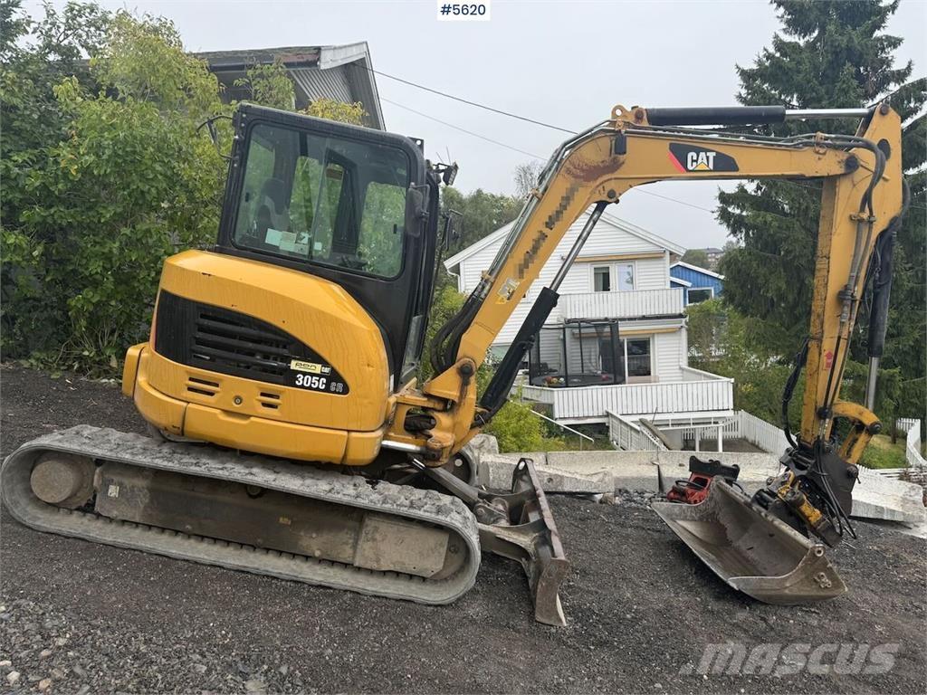 CAT 305 CR Pásová rýpadla