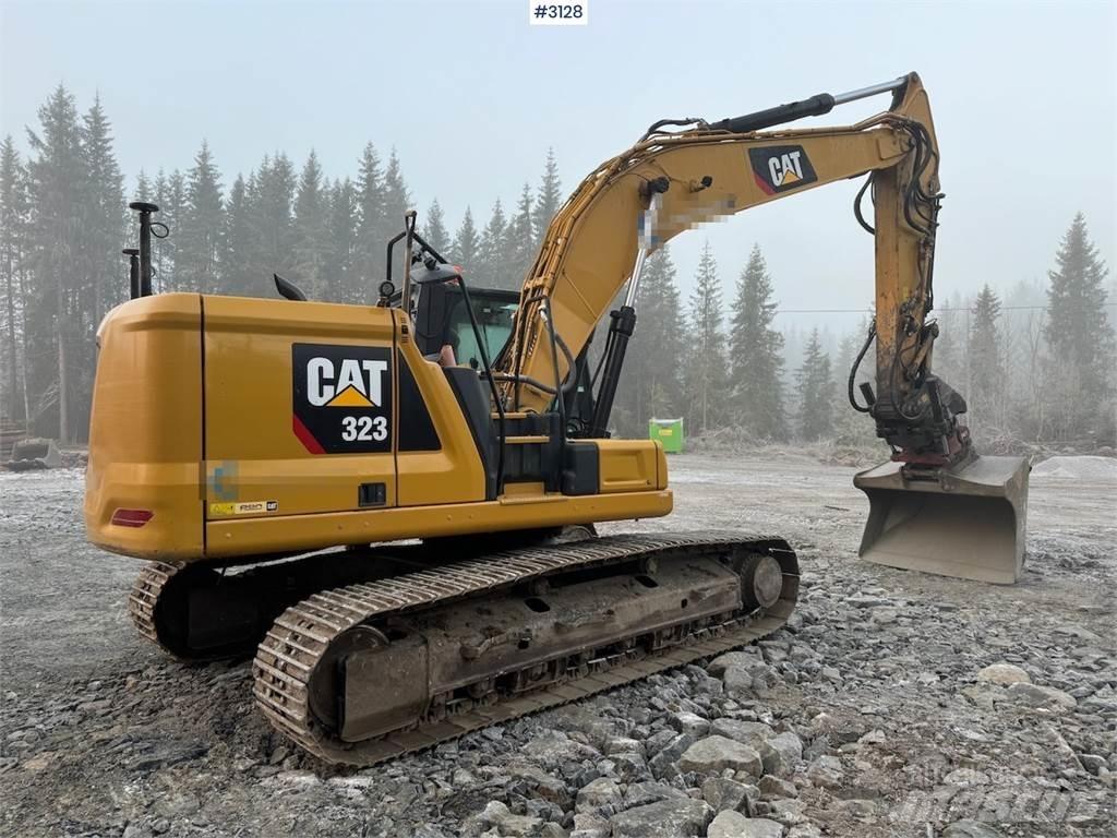 CAT 323-07A Pásová rýpadla