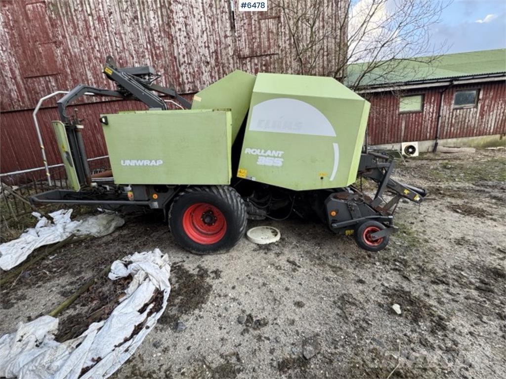 CLAAS 255 Uniwrap Další vyorávače, příslušenství