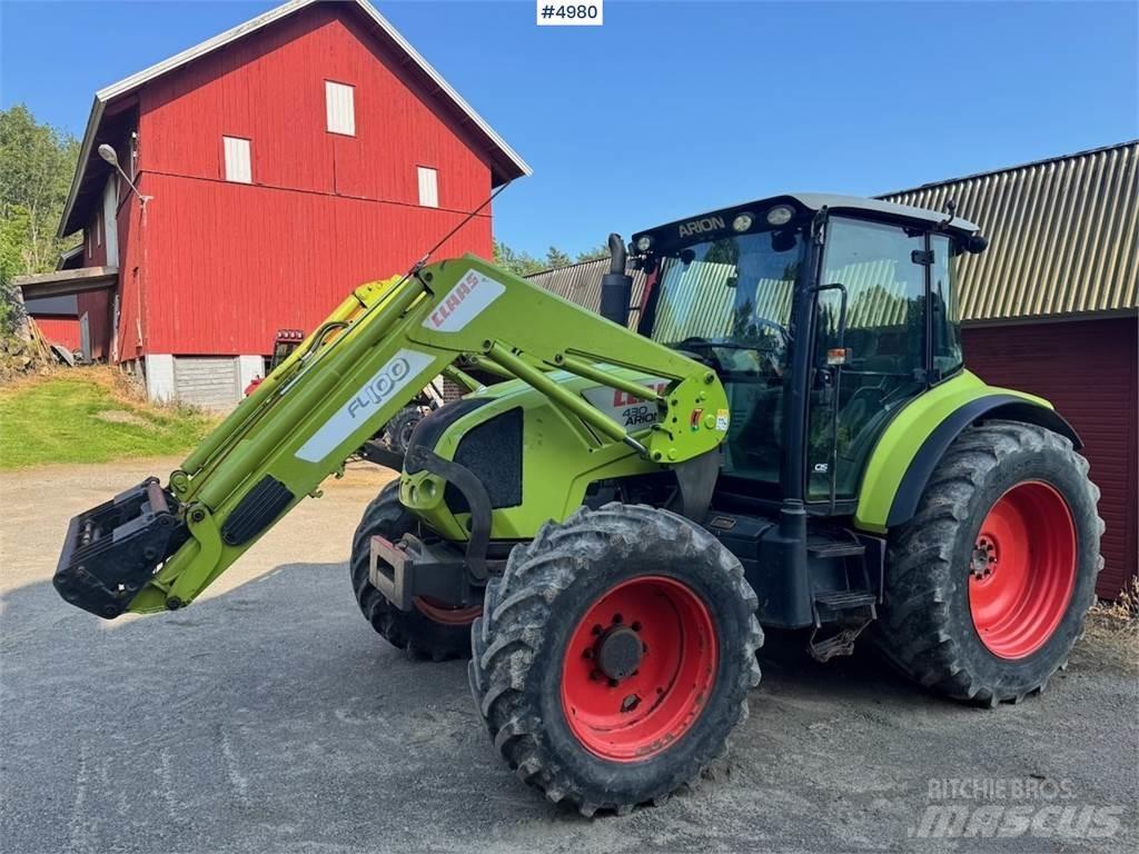 CLAAS Arion 430 Traktory