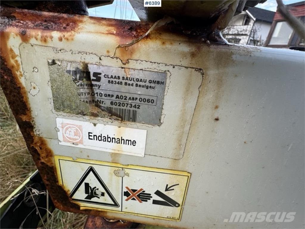 CLAAS Liner 470S Další vyorávače, příslušenství