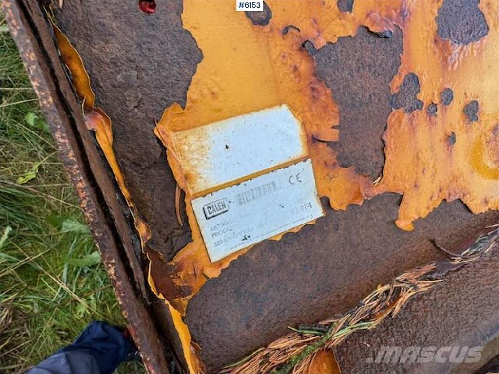 Dalen Strøkasse Sněžné pluhy, přední sněhové radlice